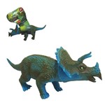 Dinossauro de Vinil Dino World Dinomax Triceratops