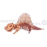 Dinossauro Dimetrodon Quebra Cabeça 3d Mdf