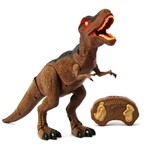Dinossauro Rex Controle Remoto Som Luz