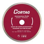Disco de Corte Diamantado Profissional Plus 200mm Cortag.