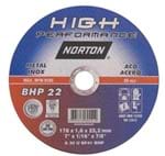 Disco de Corte para Aço Inox Norton Alta Performance 229x2,0x22,2 BHP22 66252931359