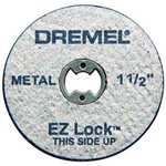 Disco de Corte para Metais 38mm EZ Lock 5 Peças EZ456 Dremel