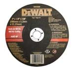Disco de Corte para Metal Dewalt 7''x1/8''x7/8'' DW44560 DW44560