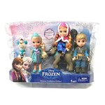 Disney - Frozen - Set Deluxe Anna, Elsa, Olaf, Sven e Kristoff - Sunny