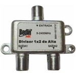 Divisor 1x2 de Alta 5-2400 Mhz