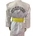 Dobok / Kimono Canelado Olimpic - Taekwondo - Adulto - com Faixa - Sung Ja