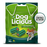 Dog Licious Snacks Dental Fresh Menta 65g Unidade