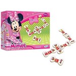 Dominó Minnie Disney 28 Peças em Madeira Xalingo