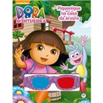Dora a Aventureira Piquenique na Casa da Árvore - Livro 3-D