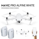 Drone Dji Mavic Pro Alpine Branco Combo Inclui 2 Baterias Extra Edição Limitada