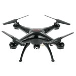 Drone Syma X5sw 2.4ghz 4 Canais Wifi Câmera - Preto