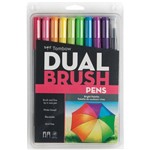 Dual Brush Pens Tombow Bright Palette 56185