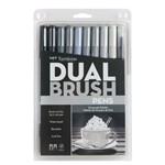 Dual Brush Pens Tombow Grayscale Palette 56171