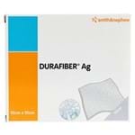 Durafiber AG Curativo de Fibra Geleficante com Prata 10x10cm Smith&Nephew UNIDADE (Cód. 17409)