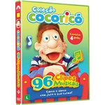 DVD - Coleção Cocoricó Clipes (4 Discos)