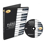 DVD Curso de Piano Popular Nível Zero - Vol. 1