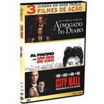 DVD Dose Tripla - Advogado do Diabo/ Al Pacino/ City Hall