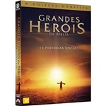 DVD - Grandes Heróis da Bíblia - 15 Histórias Épicas - a Coleção Completa (4 Discos)