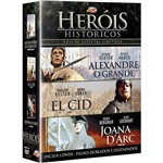 DVD - Heróis Históricos - Edição Especial Limitada (3 Discos)