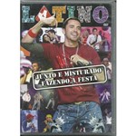 DVD Latino Junto e Misturado Fazendo a Festa Original