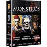 DVD - Monstros: Clássicos do Terror - Edição Especial Limitada (3 Discos)