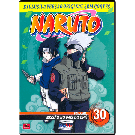 DVD Naruto Volume 30 - Missão no País da Chá