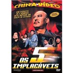 Dvd os 5 Implacáveis - China Video