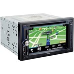 DVD Player Automotivo Multilaser P3173 Tela 6,2" - GPS, Entradas USB, SD, AUX e Rádio AM/FM