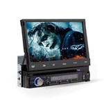 DVD Player Automotivo Roadstar Rs-7760BTV Retrátil Tela de 7.0" Bluetooth/Tv/Rádio