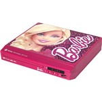 DVD Player Tectoy Compact DVT-C131 Barbie com Entrada USB