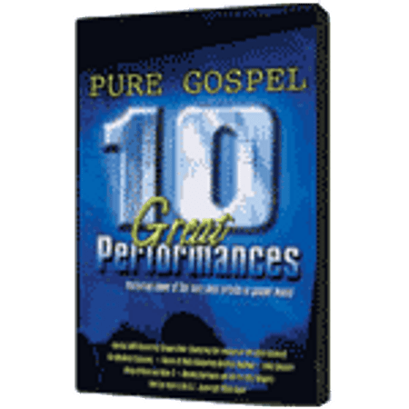DVD Pure Gospel 10 Great Performances