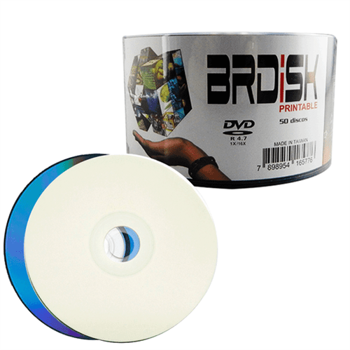 DVD-R BR-Disk Print - 1 Unidade 5 - Unidade