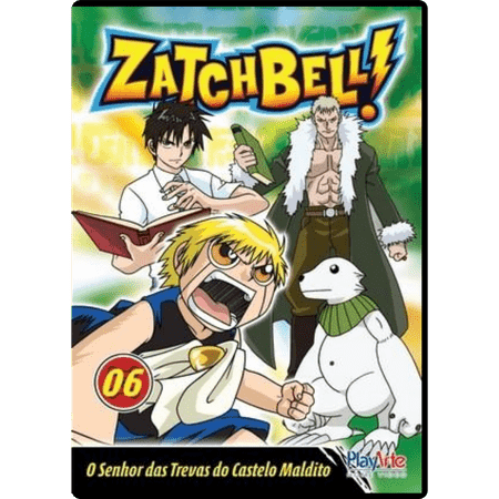 DVD Zatch Bell - Vol. 6 - o Senhor das Trevas do Castelo Maldito