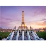 Eiffel ao Entardecer - 47,5 X 36 Cm - Papel Fotográfico Fosco