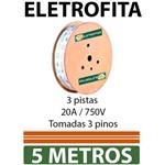 Eletrofita 3 Pistas 5 Metros 750v 20a