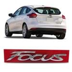 Emblema Focus do Porta Malas - Ford Focus 2014 a 2018 - Cromado