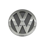 Emblema Frontal com Tela Preta Volkswagen Vw
