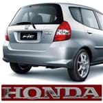 Emblema Honda do Porta Malas - City Civic Fit 2009 a 2015 Cromado