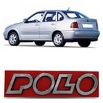 Emblema Polo do Porta Malas - Polo Classic 1997 a 2002 - Cromado
