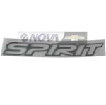 Emblema Spirit Transparente com Borda Preta 93381284 Celta /corsa Classic