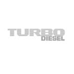 Emblema Turbo Diesel Ranger 1998 1999 2000 2001 Prata