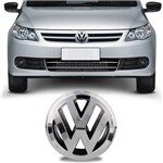 Emblema Volkswagen Cromado Gol G5 Voyage G5 Grade Dianteira Encaixe Perfeito
