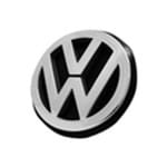 Emblema VW Volkswagen da Tampa Traseira do Porta-Malas Logus Pointer Todos Novo