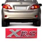 Emblema XRS do Porta Malas Corolla 2013 a 2019 Cromado