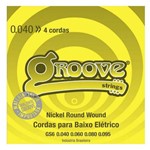 Encordoamento de Baixo 4 Cordas Groove 40/95