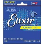 Encordoamento Elixir Polyweb 009 - Guitarra 12000