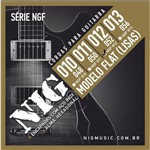 Encordoamento Guitarra Nig NGF812 012 Flat