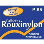 Encordoamento Palheta Rouxinylon Colorida - 12 Unidades
