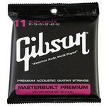 Encordoamento para Violão Aço Gibson Masterbuilt 011 BRS11