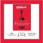 Encordoamento Violino Daddario J810 Prelude Media
